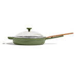 Cast Iron Always Pan in Sage View 1