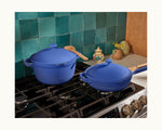 Home Cook Duo Perfect Pot in Azul and Always Pan in Azul View 2
